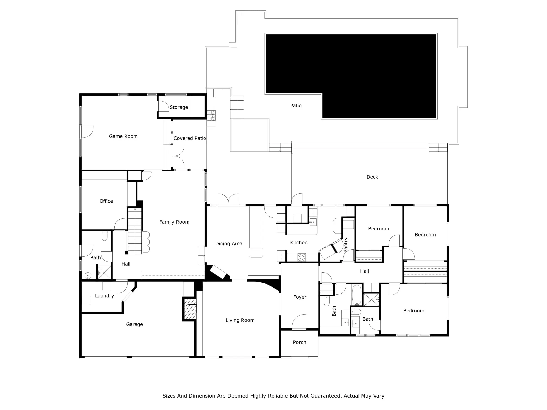 1318 Amthyst Unit A floor plan 13091 Loretta Dr Floor Plan Main Level